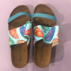 ANUSCHKA HEEL SANDALS WOMEN SANDALS SIZE 9